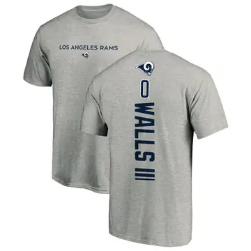 Men's Eddie Walls III Los Angeles Rams Backer T-Shirt - Ash
