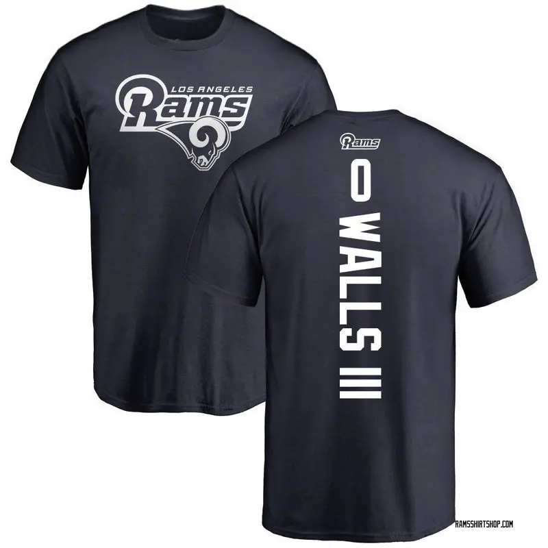 Men's Eddie Walls III Los Angeles Rams Backer T-Shirt - Navy