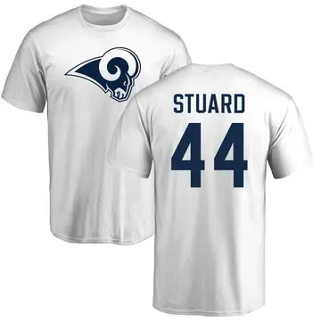 Men's Grant Stuard Los Angeles Rams Name & Number Logo T-Shirt - White