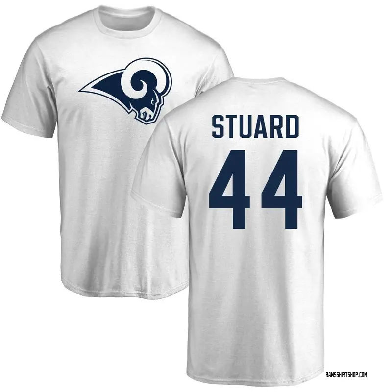 Men's Grant Stuard Los Angeles Rams Name & Number Logo T-Shirt - White