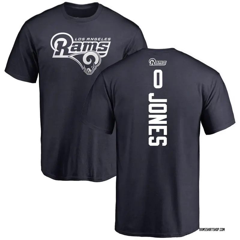 Men's Rohan Jones Los Angeles Rams Backer T-Shirt - Navy