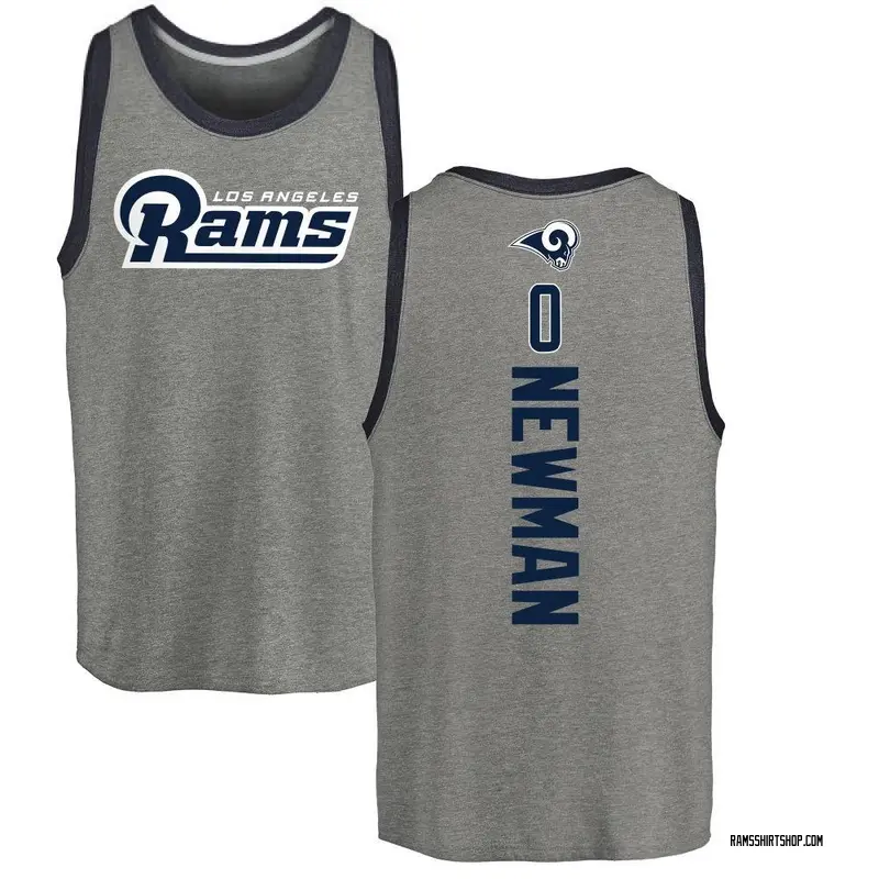 Men's Royce Newman Los Angeles Rams Backer Tri-Blend Tank Top - Ash