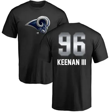 Men's Tim Keenan III Los Angeles Rams Midnight Mascot T-Shirt - Black