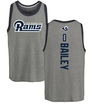 Men's Wesley Bailey Los Angeles Rams Backer Tri-Blend Tank Top - Ash