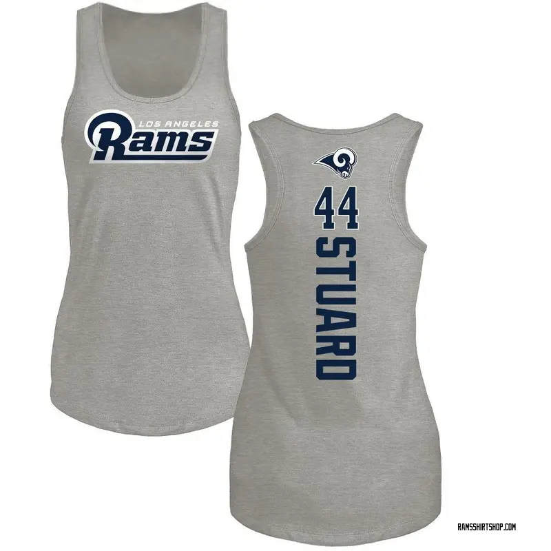 Women's Grant Stuard Los Angeles Rams Backer Tri-Blend Tank Top - Ash