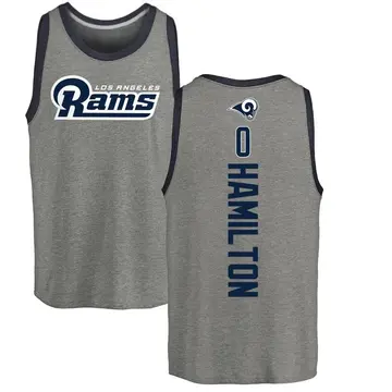Youth Al'zillion Hamilton Los Angeles Rams Backer Tri-Blend Tank Top - Ash