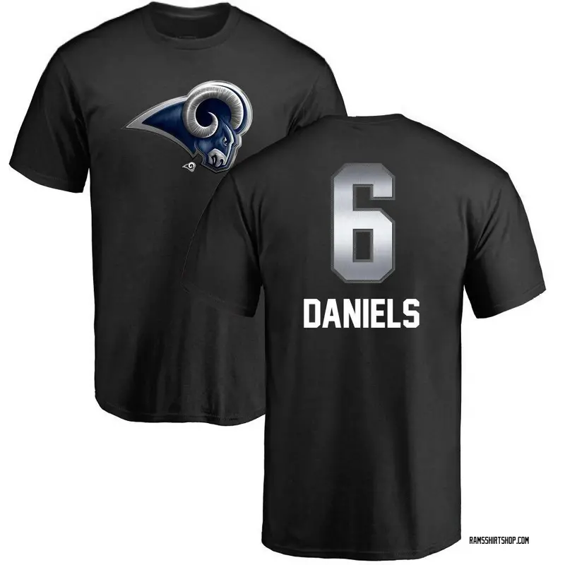 Youth CJ Daniels Los Angeles Rams Midnight Mascot T-Shirt - Black