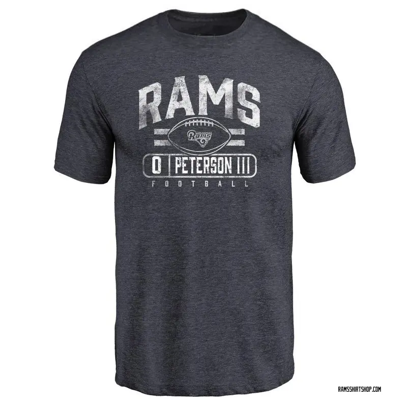 Youth Darryl Peterson III Los Angeles Rams Flanker Tri-Blend T-Shirt - Navy