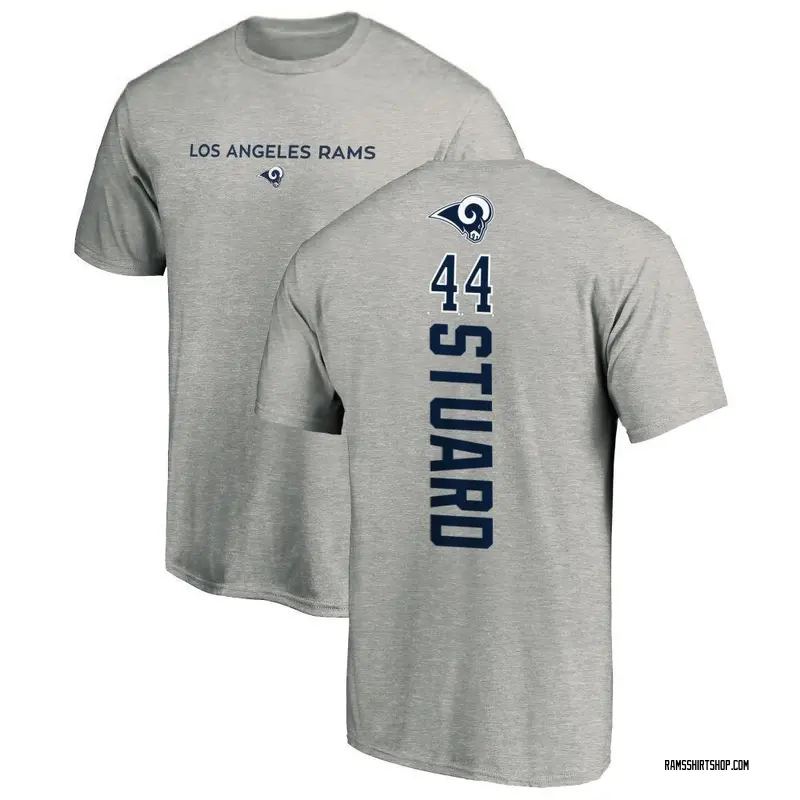 Youth Grant Stuard Los Angeles Rams Backer T-Shirt - Ash