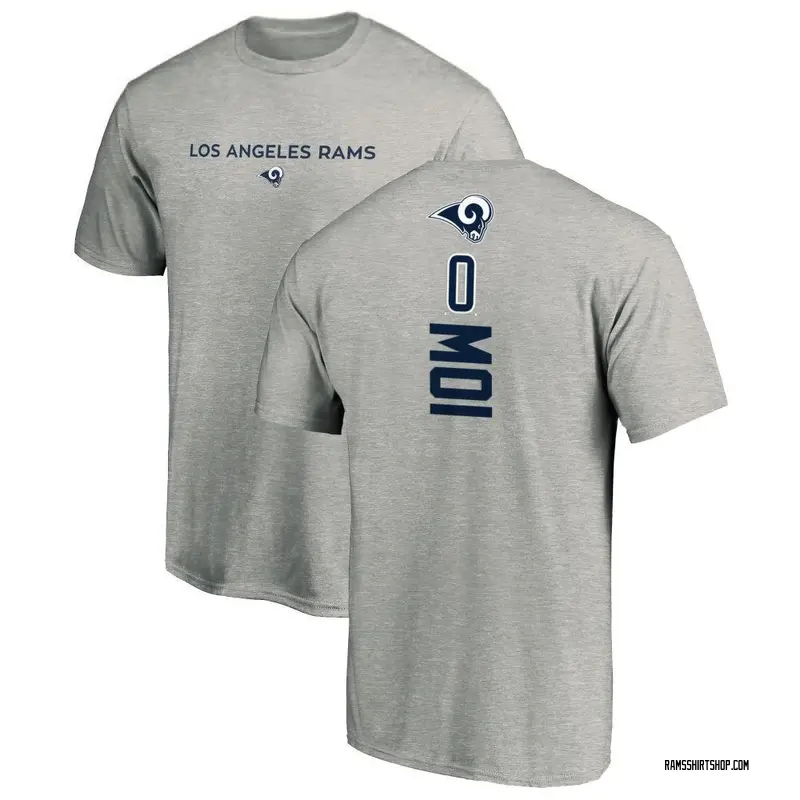 Youth Jaxson Moi Los Angeles Rams Backer T-Shirt - Ash