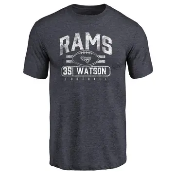 Youth Jaylen Watson Los Angeles Rams Flanker Tri-Blend T-Shirt - Navy