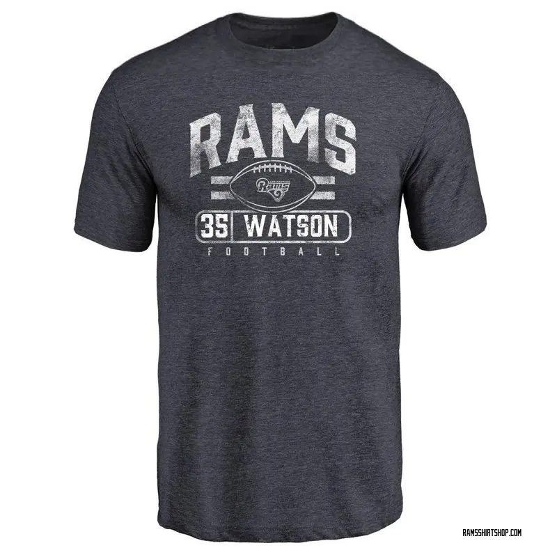 Youth Jaylen Watson Los Angeles Rams Flanker Tri-Blend T-Shirt - Navy