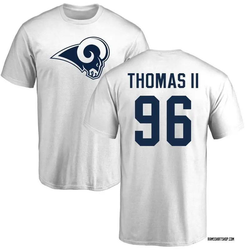 Youth Keir Thomas II Los Angeles Rams Name & Number Logo T-Shirt - White