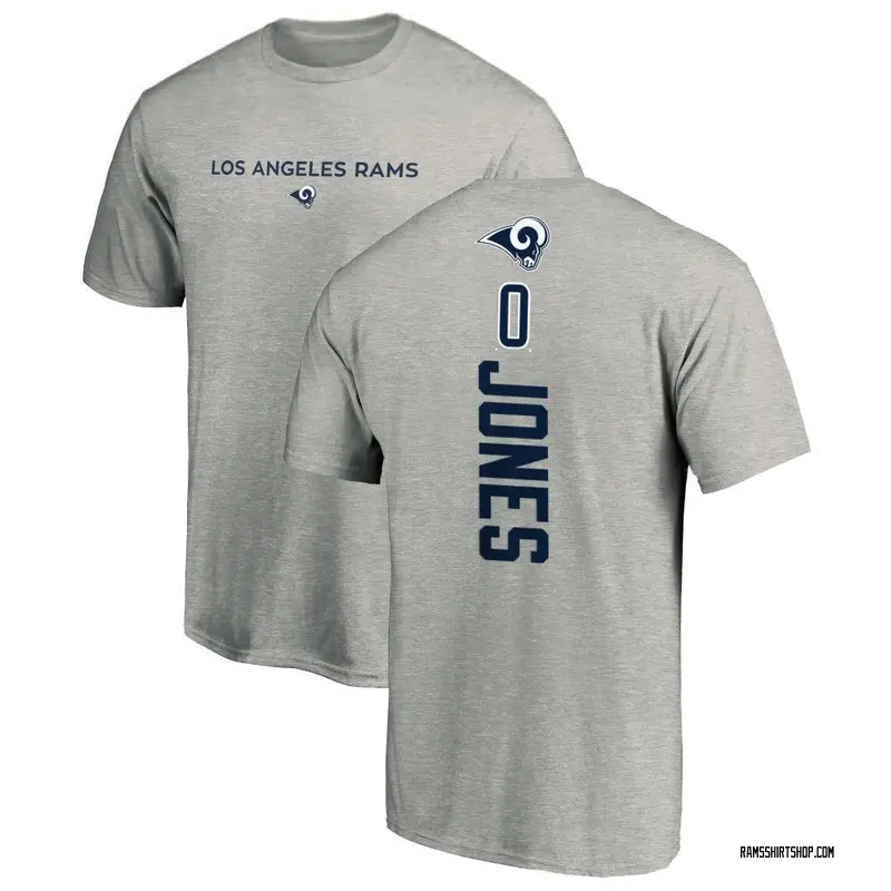 Youth Rohan Jones Los Angeles Rams Backer T-Shirt - Ash