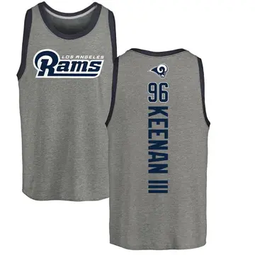 Youth Tim Keenan III Los Angeles Rams Backer Tri-Blend Tank Top - Ash